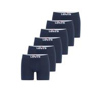 Levi's Boxer, Azul (Navy), M (Pack de 6) para Hombre