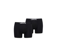 LEVI'S ® Calzoncillo boxer negro / blanco, Talla L