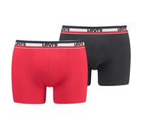 LEVI'S ® Calzoncillo boxer rojo / negro / blanco, Talla XXL