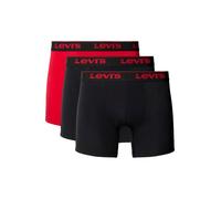 LEVI'S ® Calzoncillo boxer rojo / negro moteado XXL EUR