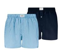 Levis Calzoncillos Tipo bóxer para Hombre (2 Unidades), Azul Claro/Azul Marino, XL