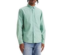 Levi's Camisa auténtica con Botones para Hombre, Robson Aquifer - Tinte para Ropa, XS