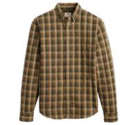 Levi's Camisa auténtica con Botones para Hombre, Yuri Plaid Kelp, XS