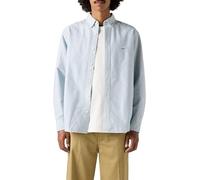 Levi'S Camisa auténtica para Hombre con Cuello Abotonado, Waylon True B Stripe, S