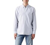 Levi'S Camisa auténtica para Hombre con Cuello Abotonado, Waylon True B Stripe, XXL