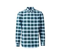 Levi's Hombre Camisa de Botones Authentic Raffa Plaid Dark Green Green S