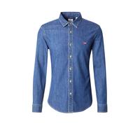 LEVI'S ® Camisa 'Battery Housemark Slim Fit Shirt' azul denim / rojo, Talla XXL
