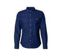 Levi's LS Battery Hm Shirt Slim Camisa Abotonada, Mookie Dark Wash, XXL Hombres
