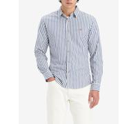 Levi's Camisa clásica de hombre de manga larga. Azul L