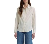Levi'S Camisa de Ajuste clásico para Mujer, Alyssum Blanco, XL