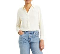 Levi'S Camisa de Ajuste clásico para Mujer, Savannah Stripe Anís Flower, M