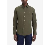 Levi's Camisa de hombre de manga larga fit slim. Verde oscuro S