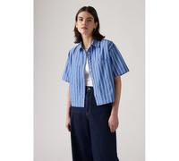 LEVI'S Camisa de manga corta. Color Rayas Azul/Blanco