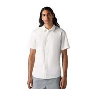 Levi's Camisa de Manga Corta para Hombre, Blanco Brillante, XXL