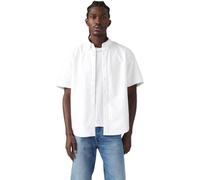 Levi'S Camisa de Manga Corta para Hombre con Botones auténticos, Blanco Brillante - Blanco, XL