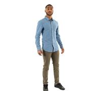 Levi'S Camisa de Manga Larga para Hombre, Peony Navy, XXL