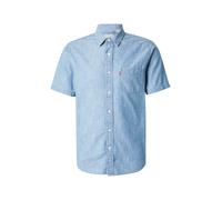 LEVI'S ® Camisa 'Short Sleeve Sunset One Pocket Standard Fit Shirt' azul denim M azul denim