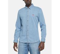 Levi's Camisa vaquera de algodón de hombre slim. Azul 42/L