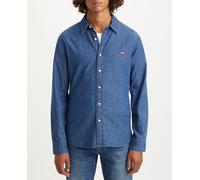 Levi's Camisa vaquera de hombre de manga larga azul. Azul L