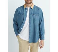 Levi's Corte Grande y Relajado al Oeste Camisa Abotonada, Wade Vintage Wash, XL para Hombre