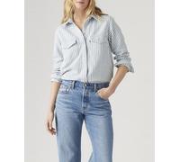 Levi's Camisa vaquera de mujer de manga larga. Azul 42 (L)