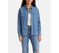 Levi's Camisa vaquera de mujer de manga larga. Azul claro XS
