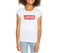 Levi's Lvg ss batwing tee Niñas Blanco/Rojo (White/Red Logo) 10 años