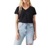 Levi's Boxy Vneck Tee Caviar Slub Talla: L | Camisetas de Seda Outlet | Mujer |