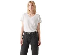 LEVI'S ® Camiseta 'Boxy V-Neck Tee' blanco S blanco