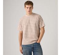 Levi's Camiseta Red Tab Vintage Tee Rheem Overdye Stripe, cuello redondo manga corta