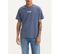 Levi's Ss Relaxed Fit Tee Camiseta, Wave Hl Logo Vintage Indigo X, S Hombre
