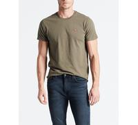 Levi's Camiseta de hombre verde oscuro de manga corta. 40 (M)