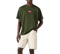 Levi's Camiseta de Manga Corta para Hombre, Badge BW Logo Kombu, XS