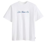 Levi's Camiseta de Manga Corta para Hombre, Levis Script *White, XS