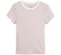 Levi's Camiseta de Manga Corta para Mujer Essential Housemark, Gianna Stripe Zephyr, S