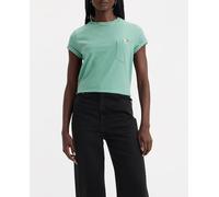 Levi's Camiseta de mujer de manga corta. Verde Agua 40/M