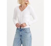 Levi's Camiseta de mujer de manga larga. Blanco 42 (L)