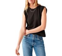 Levi's Camiseta de Tirantes Boxy para Mujer, Caviar Slub, L