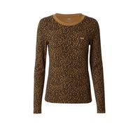 LEVI'S ® Camiseta 'Essential Housemark Long Sleeve Tee' umbra / negro / blanco XS umbra / negro / blanco