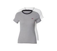 LEVI'S ® Camiseta 'Essential Tee (2-Pack)' negro / blanco XS EUR