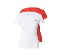 LEVI'S ® Camiseta 'Essential Tee (2-Pack)' rojo / blanco S rojo / blanco