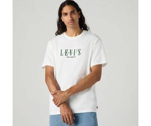 LEVI'S Camiseta estampada holgada. Color gris claro