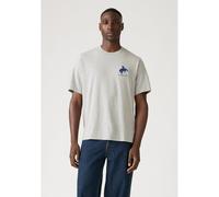 LEVI'S Camiseta estampada holgada. Color Gris Jaspeado