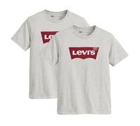 LEVI'S ® Camiseta gris / rojo sangre / blanco S gris / rojo sangre / blanco