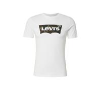 LEVI'S ® Camiseta 'Housemark Graphic T-Shirt' marrón oscuro / caqui / verde oscuro / blanco XL marrón oscuro / caqui / verde oscuro / blanco