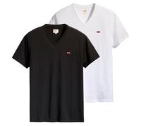 LEVI'S ® Camiseta negro / blanco M EUR