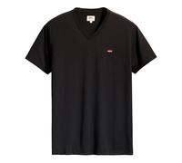 Levi's Original Housemark V-Neck, T-Shirt para Hombre, Mineral Black, XS