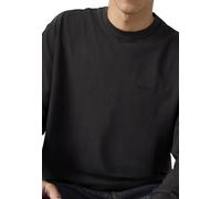 Levi's Camiseta para Hombre LS Authentic tee, Mineral Black Garmen, L