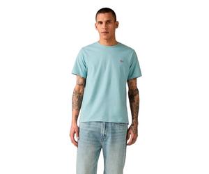 Levi'S Camiseta para Hombre SS Original Housemark tee Logo Core Chesthit, Piedra Azul, S