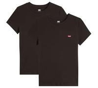 Levi'S Camiseta para Mujer con Cuello en V, 2 Unidades, 2 Paquetes de té Caviar &, S